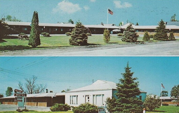 Aspen Motor Inn (Willing Motel) - Vintage Postcard (newer photo)